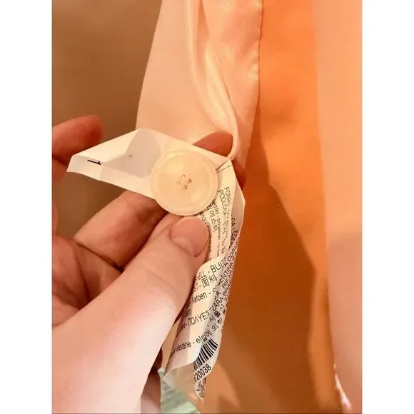 ZARA | WOMAN • Pink Double Breasted Blazer • Ladies Size M - Picture 9 of 14